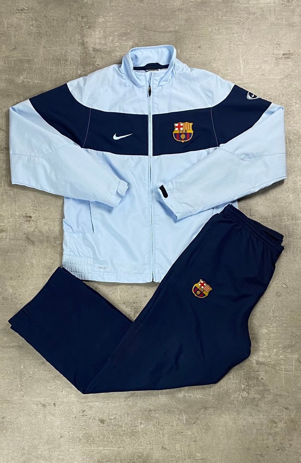 FC Barcelona Tracksuit Retro Nike Blue 2009/2010
