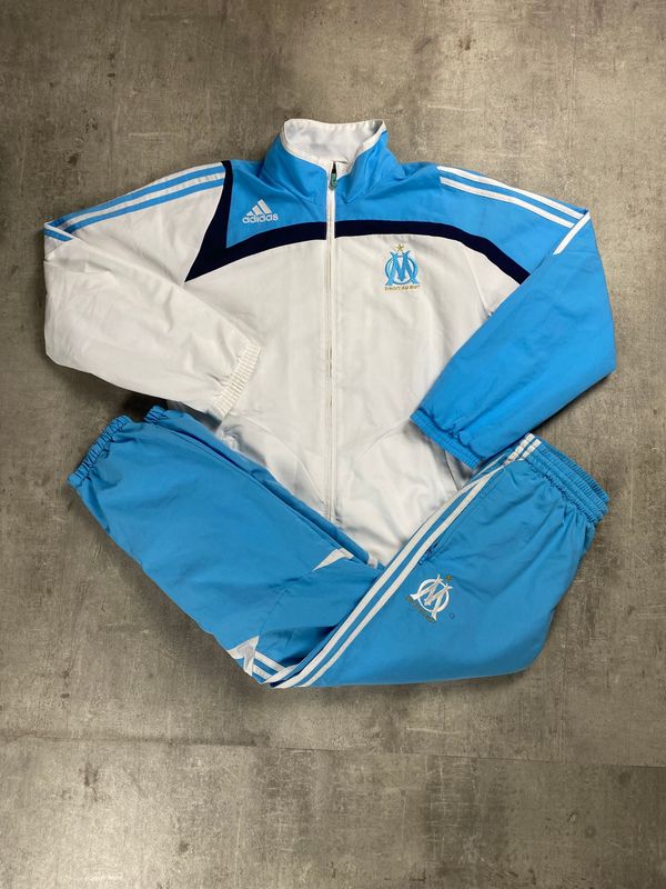 Olympique Marseille Tracksuit Retro Adidas 2009