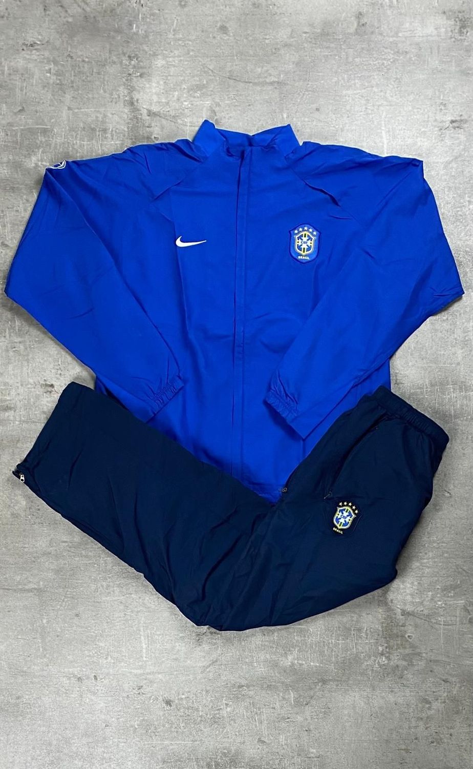Brasil Tracksuit Retro Nike Blue 2004