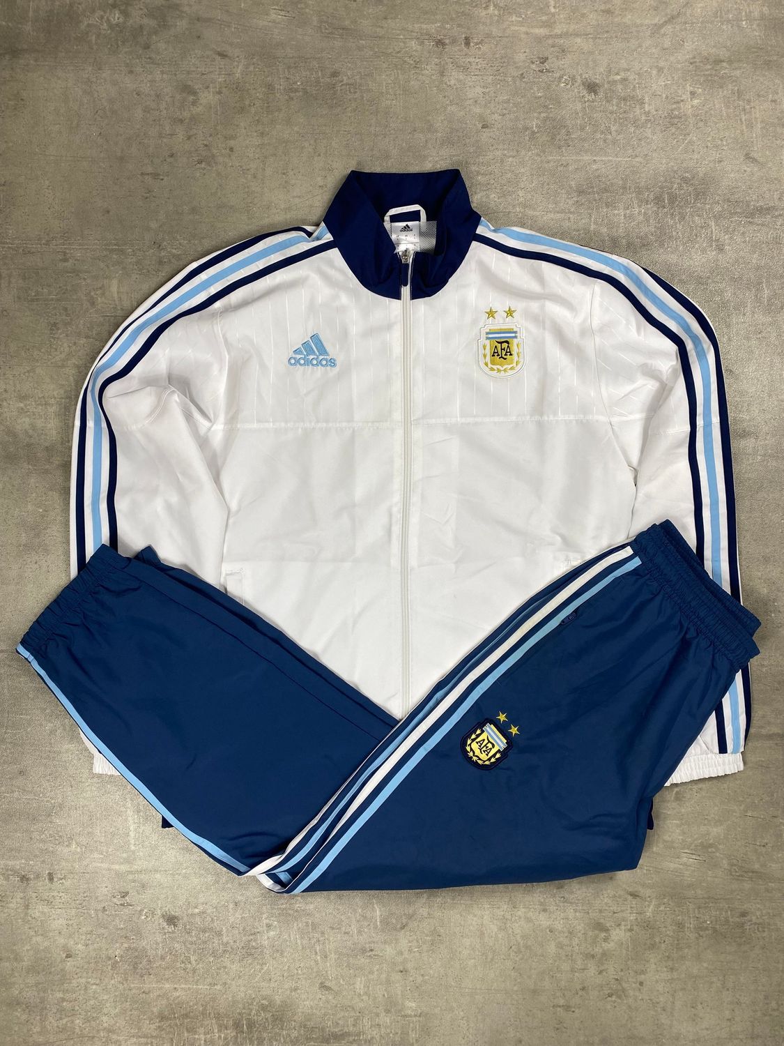 Argentina Tracksuit Retro Adidas White 2015/2016