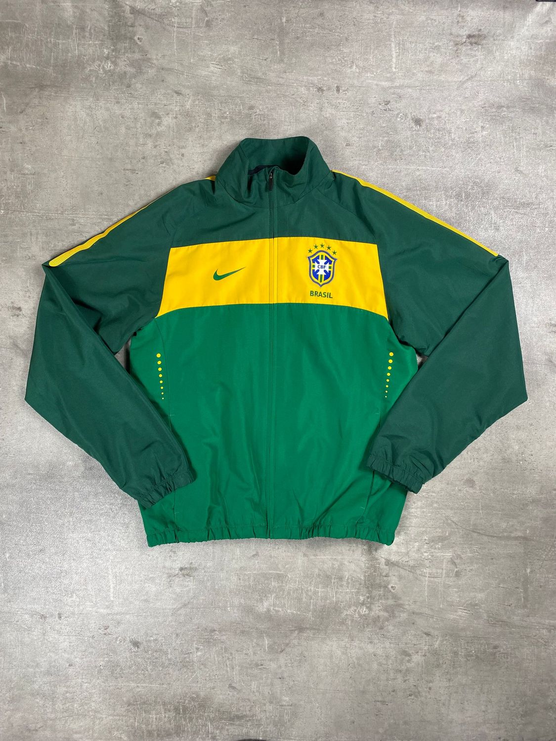 Brasil Trackjacket Retro Green 2010/2011