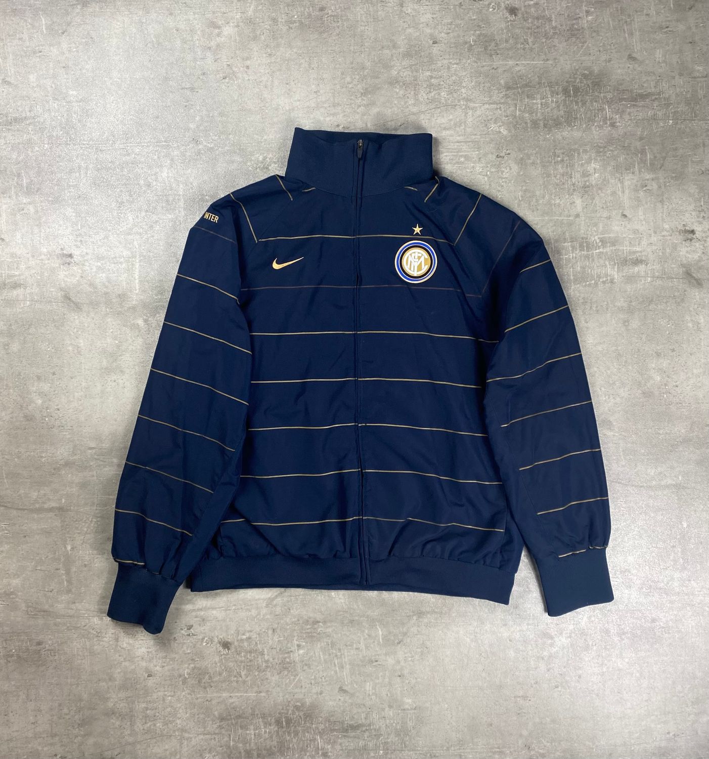 Inter Milán Trackjacket Vintage Nike Blue Navy 2007