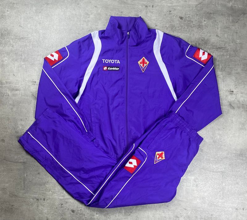 Fiorentina Tracksuit vintage Lotto Purple 2005/2006