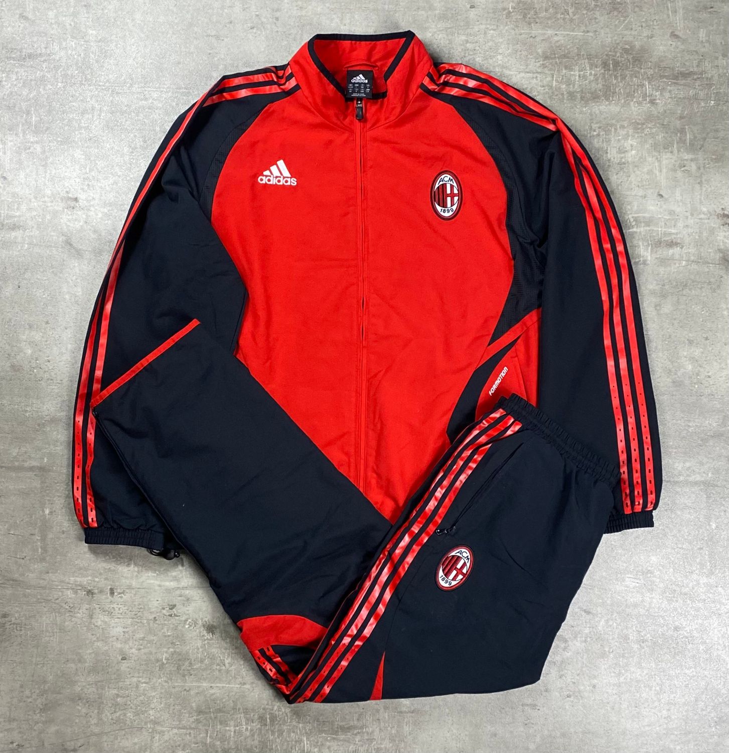 AC Milán Tracksuit Vintage Adidas Red 2006