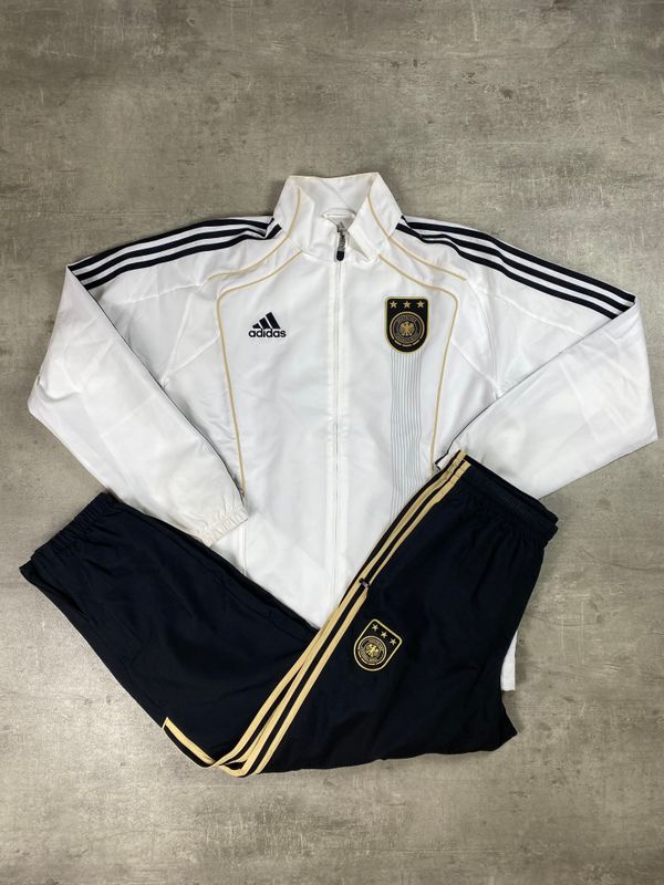 Alemania Tracksuit Retro Adidas White 2009