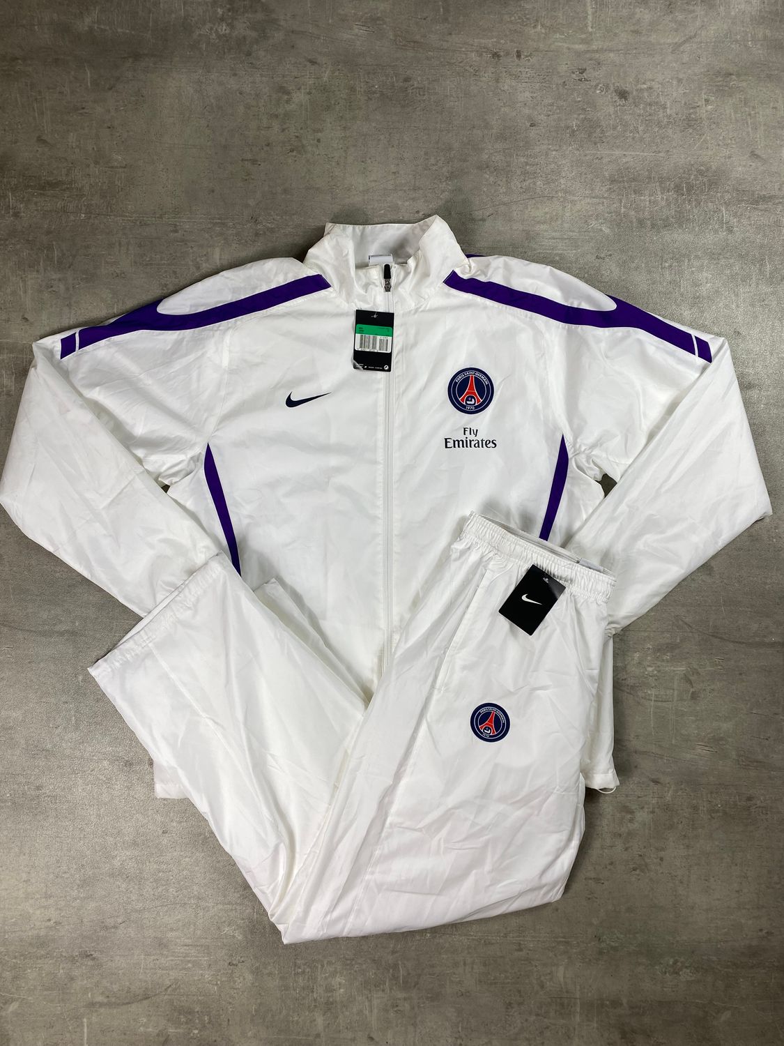 PSG Tracksuit Retro Nike White 2011/2012