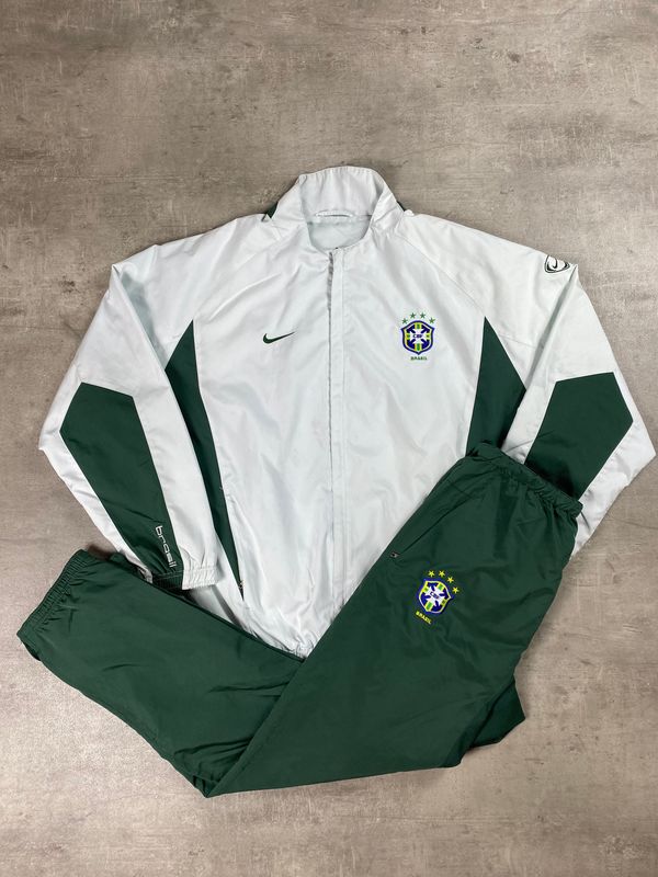 Brasil Tracksuit Retro Nike White 2002