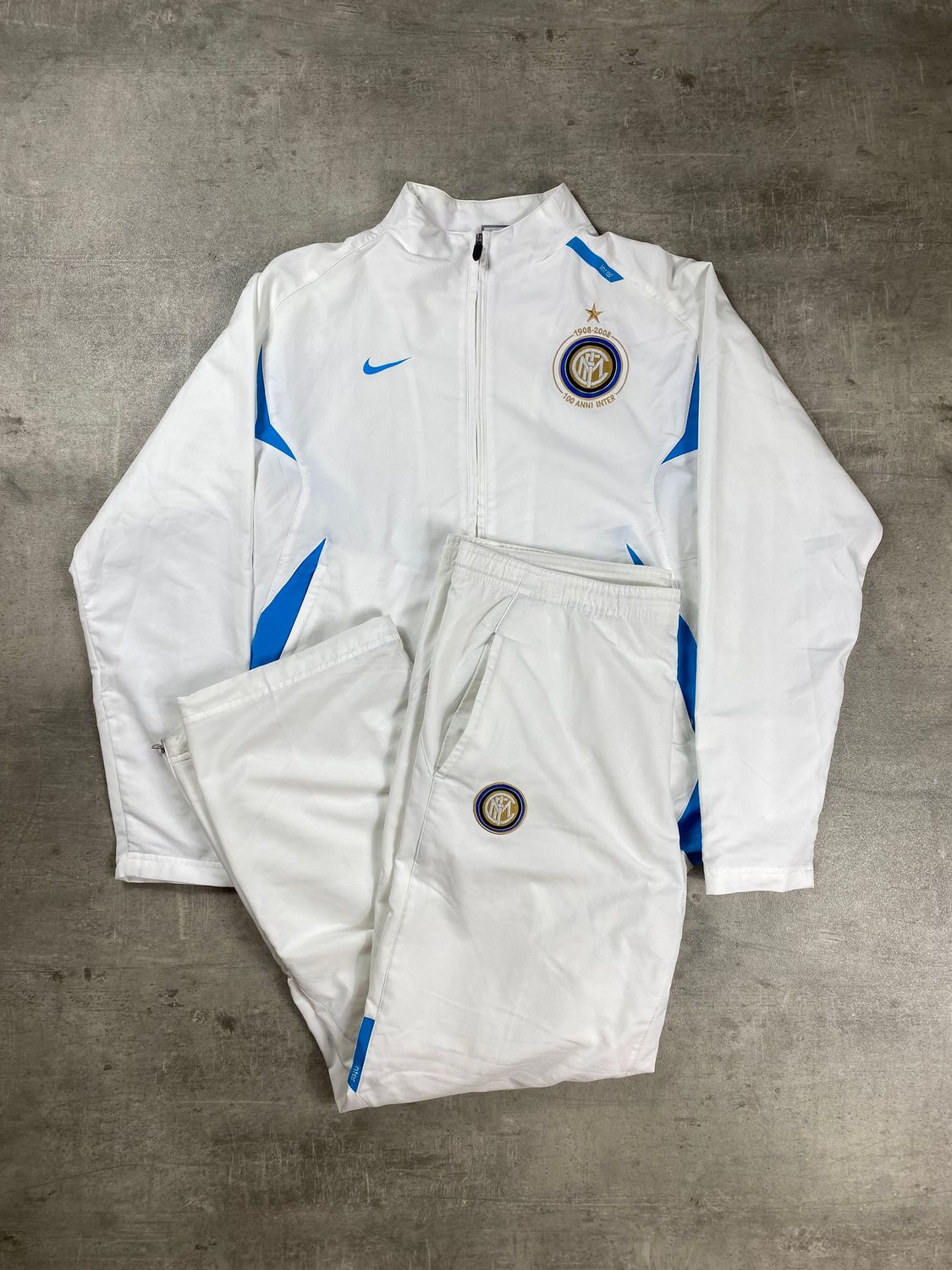 Inter Milán Tracksuit Retro Nike White 2009