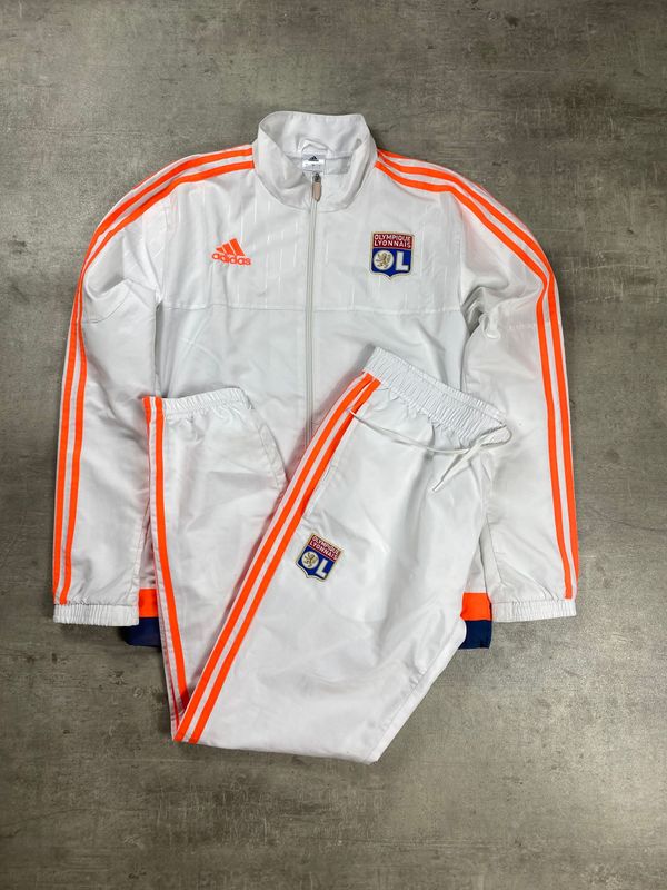 Olympique Lyonnais Tracksuit Retro Adidas 2014