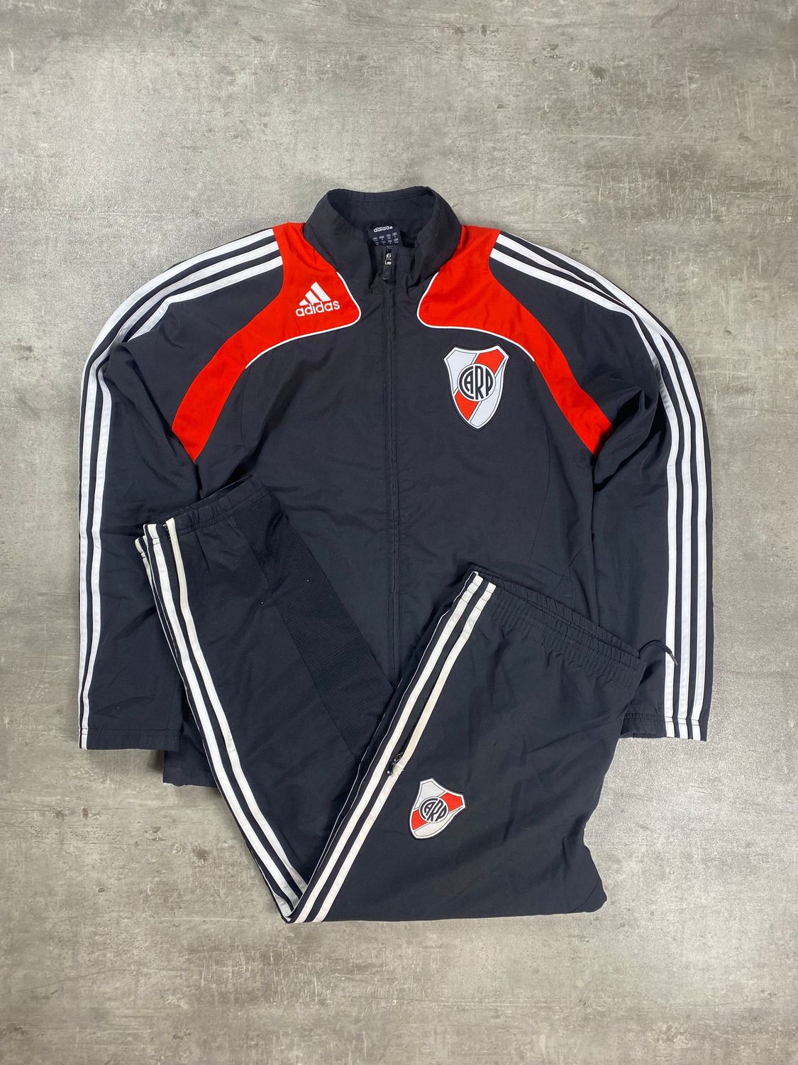 River Plate Tracksuit Retro Adidas Black 2008