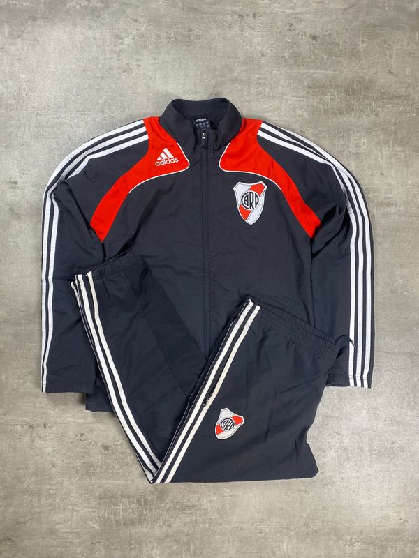 River Plate Tracksuit Retro Adidas Black 2008