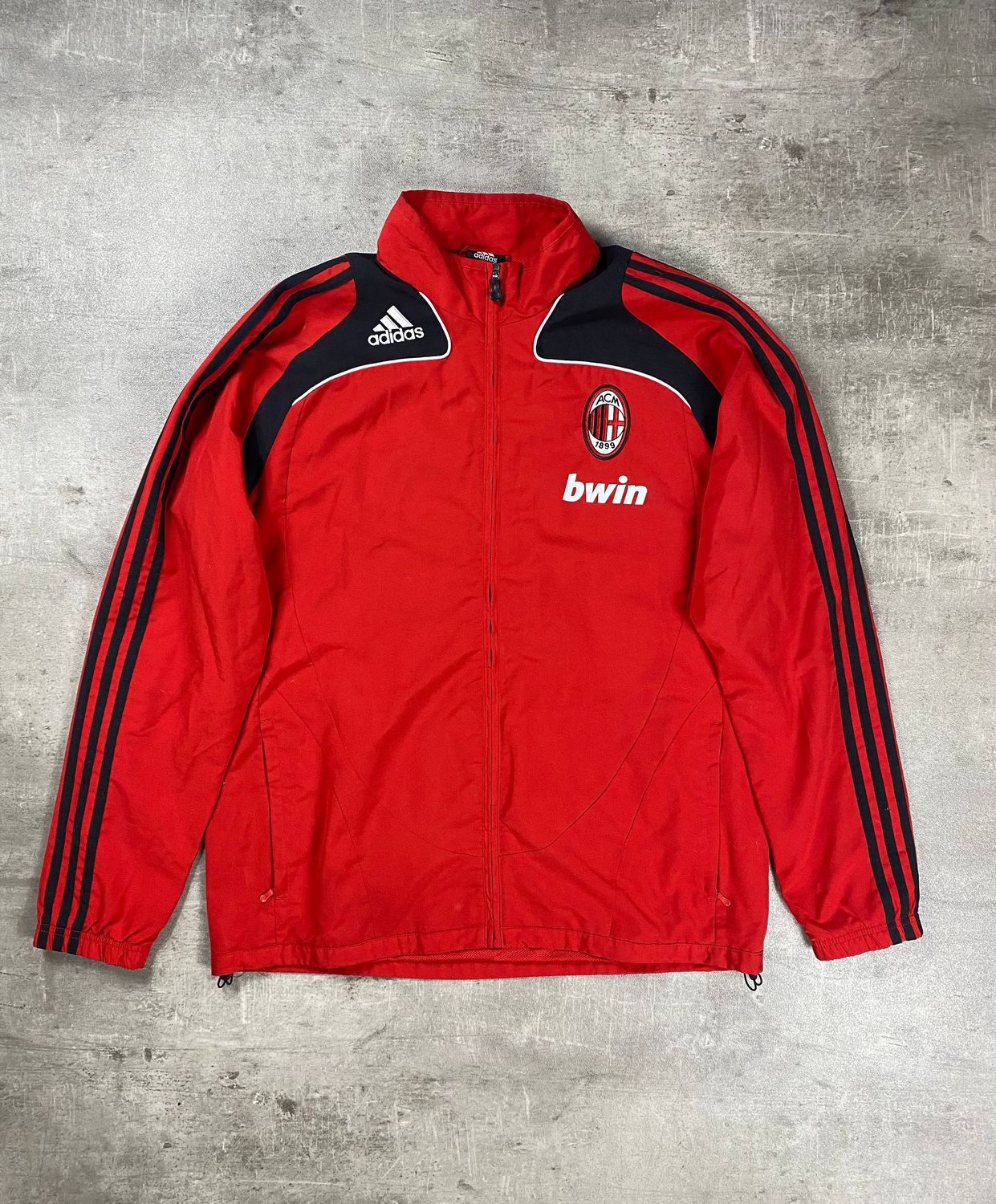 AC Milán Trackjacket Retro Adidas Red 2008
