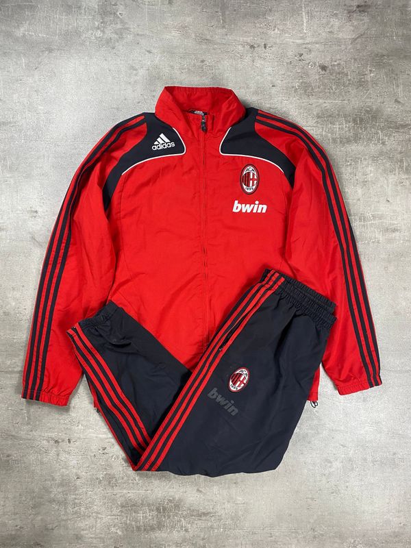 AC Milán Tracksuit Retro Adidas Red