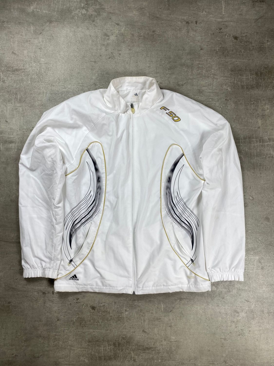F50 Adidas Trackjacket white