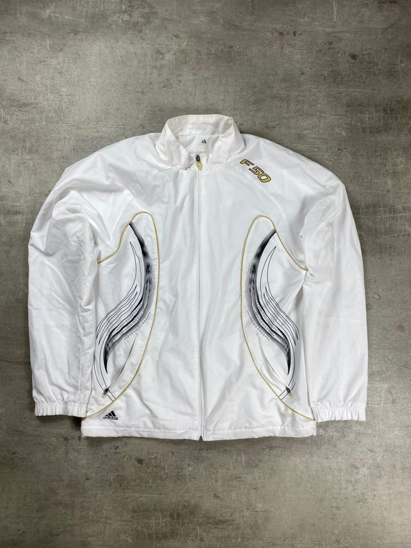 F50 Adidas Trackjacket white