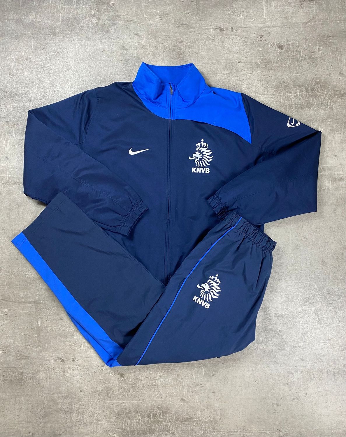 Pays Bas Tracksuit Retro Nike Blue Navy 2009