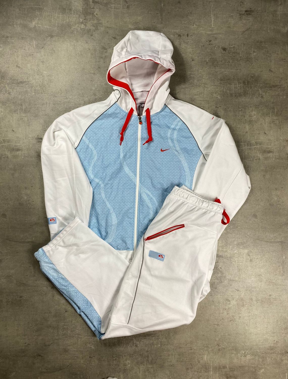 Nike TN Tracksuit Vintage White/Blue sky