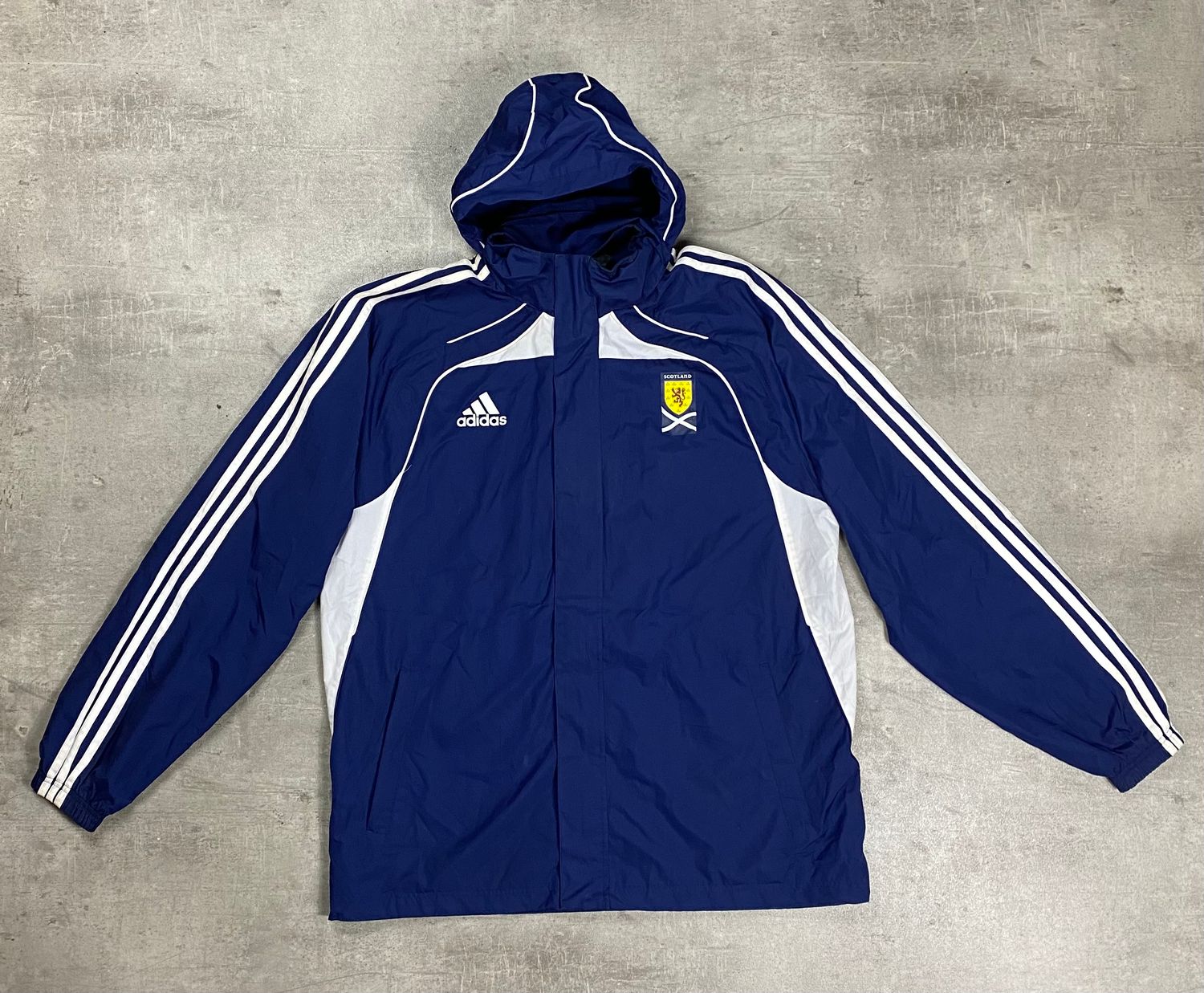 Cortavientos Escocia Windbreaker Retro Adidas 2010