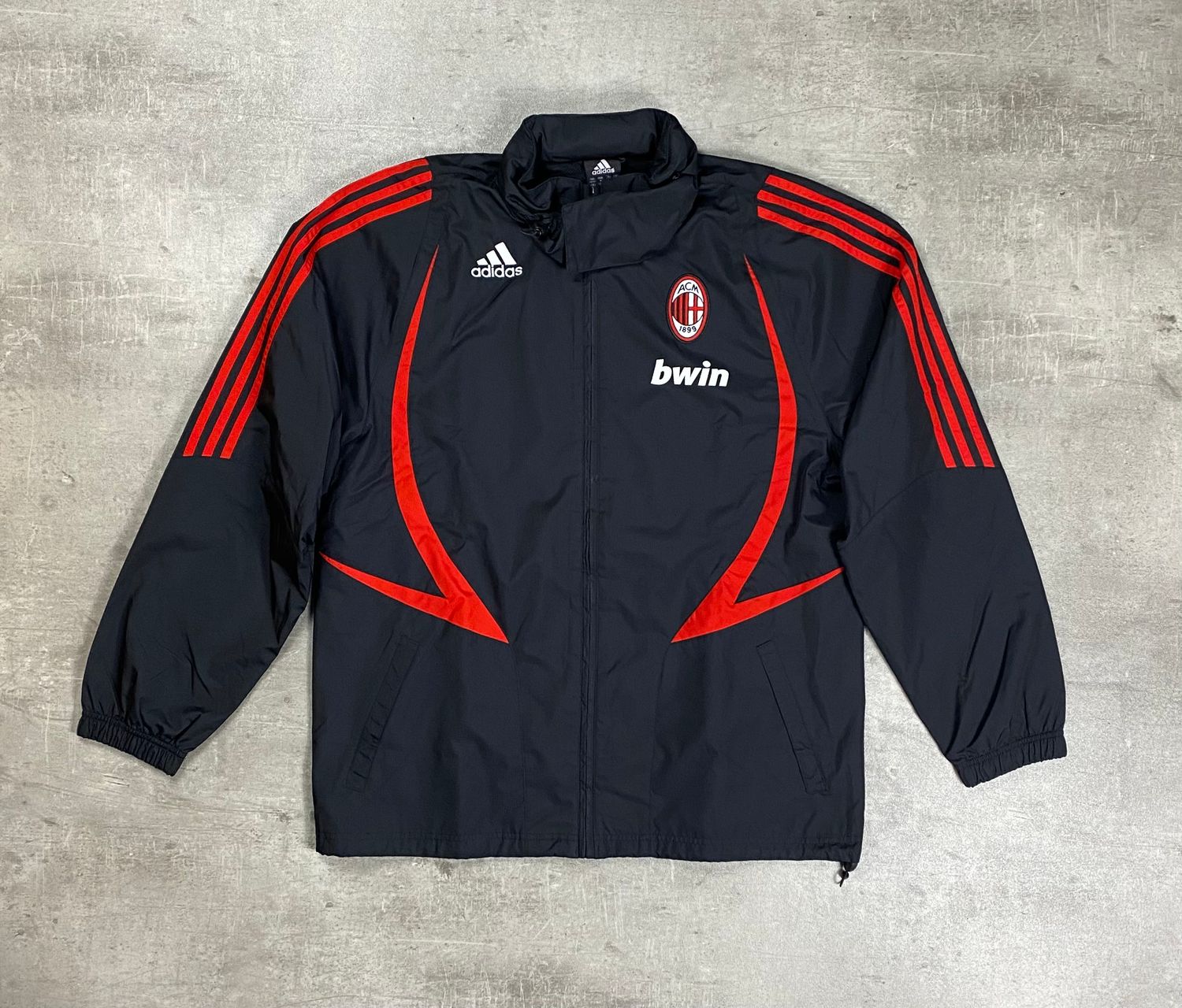 Cortavientos AC Milán Windbreaker Retro Adidas 2006