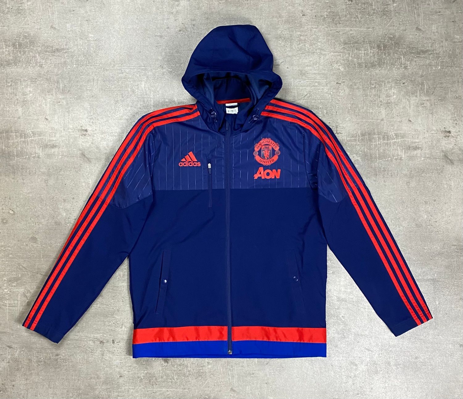 Cortavientos Manchester United Windbreaker Retro Adidas