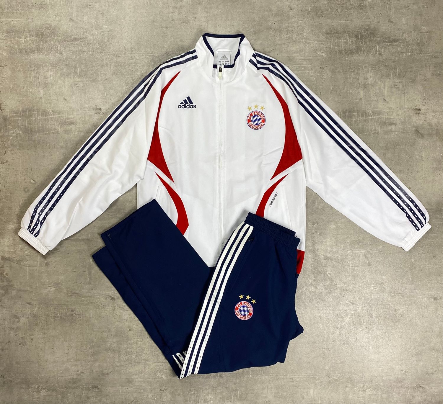 Bayern Tracksuit Retro Adidas 2006