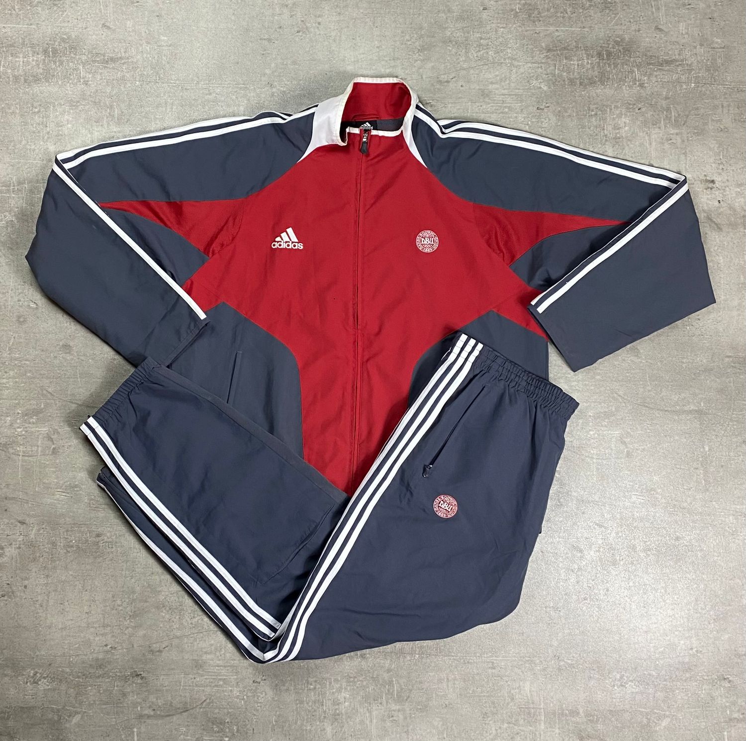 Dinamarca Tracksuit Retro Adidas XXL Dinamarca Tracksuit Retro Adidas XXL