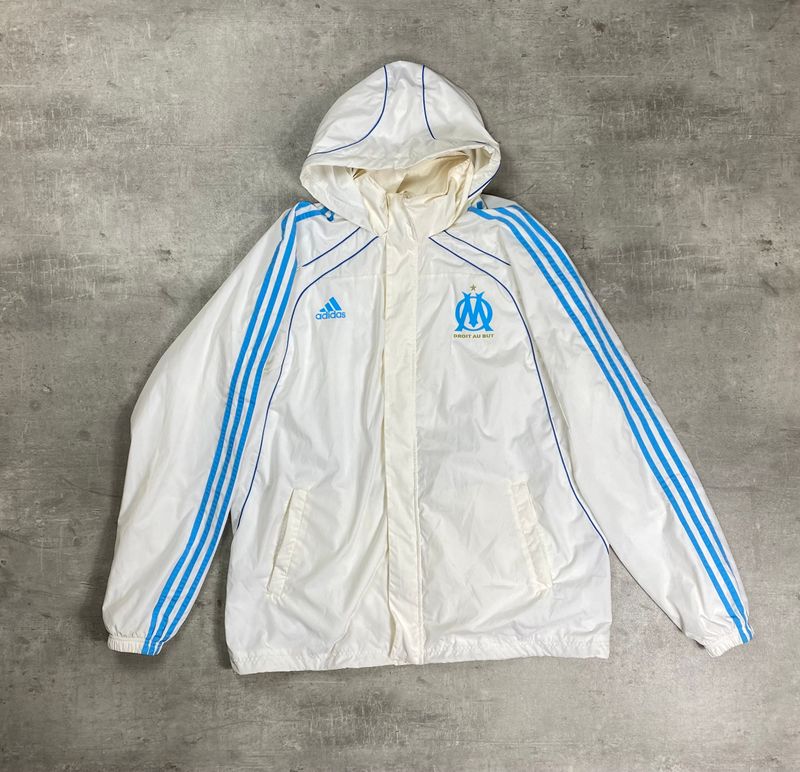 Cortavientos Olympique Marsella Retro Adidas 2010