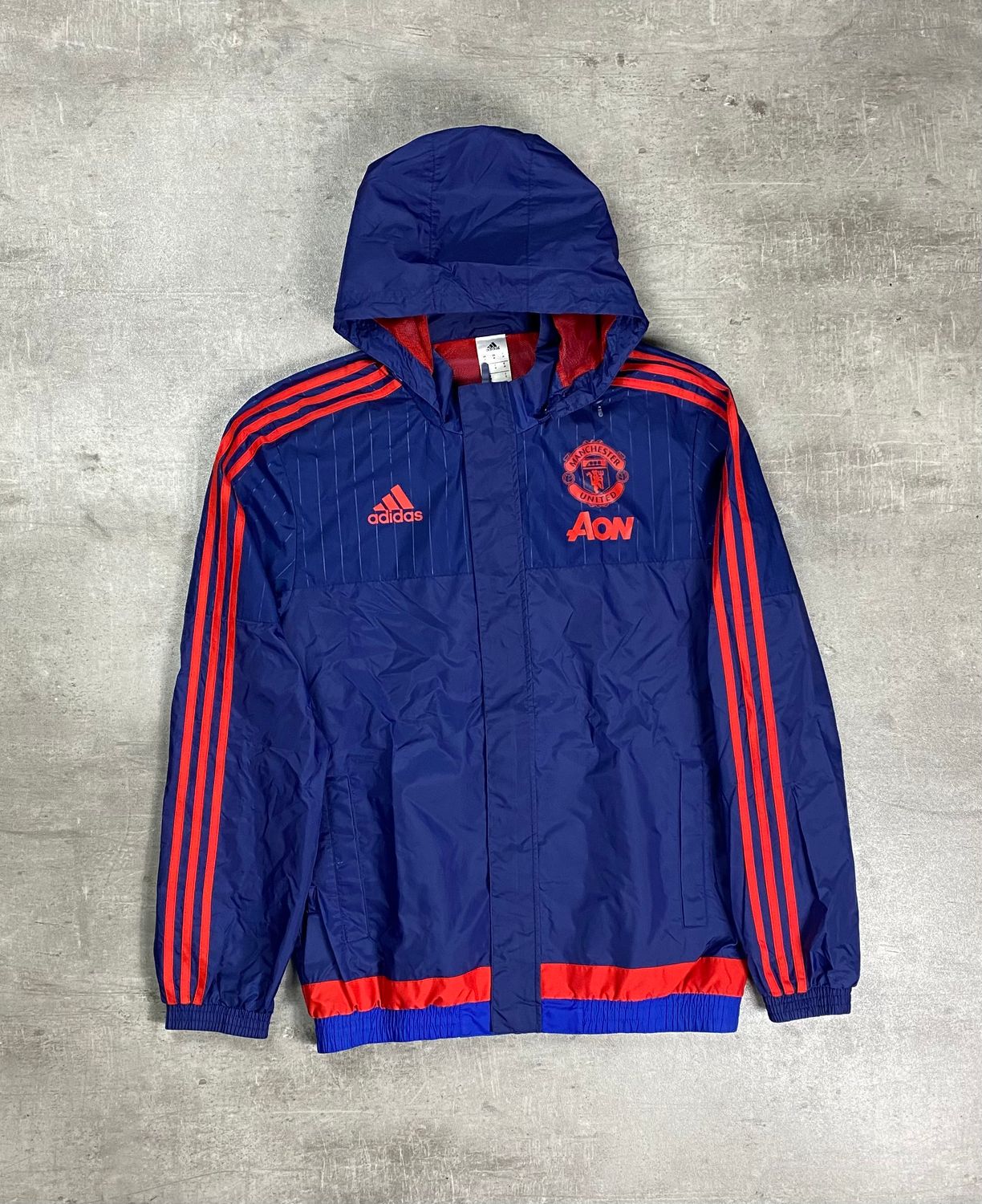 Cortavientos Manchester United Windbreaker Retro Adidas 2015