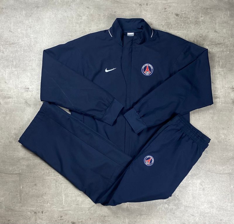 PSG Tracksuit 2008/2009 Vintage Nike Blue Navy