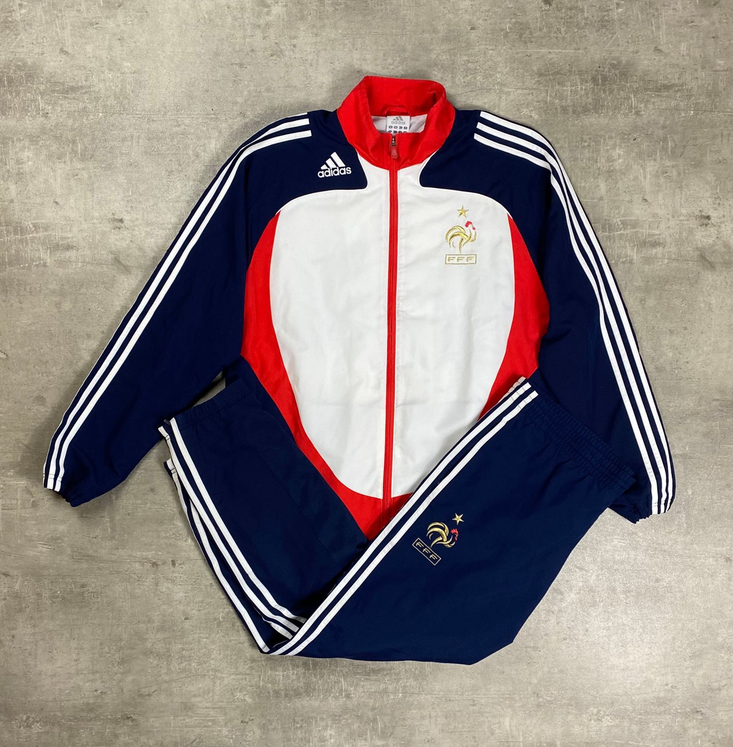 Francia Tracksuit Retro Adidas 2008