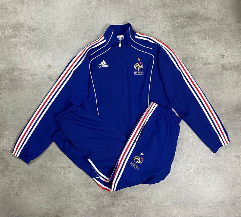 Equipe de France Tracksuit vintage adidas Blue 2010