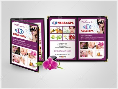 Menu Book - Client ID #5117 LD Brand