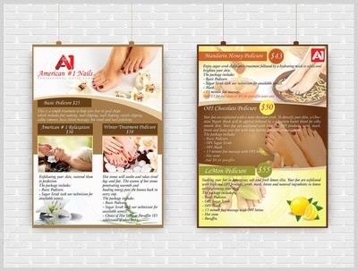 10 - Promotions - Flyers - A1 Nails Spa  #1001
