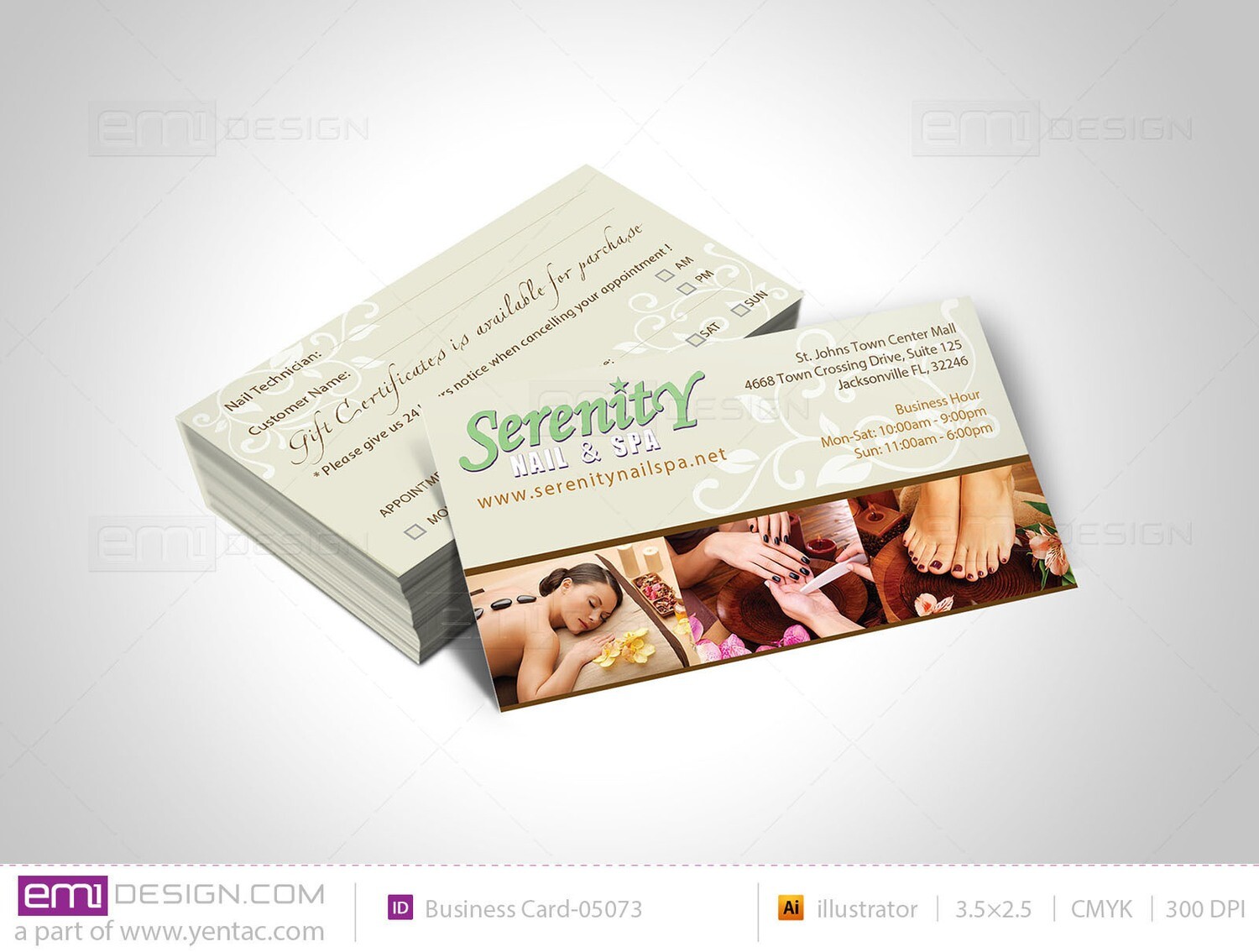 Business Card - Template buscard-05073