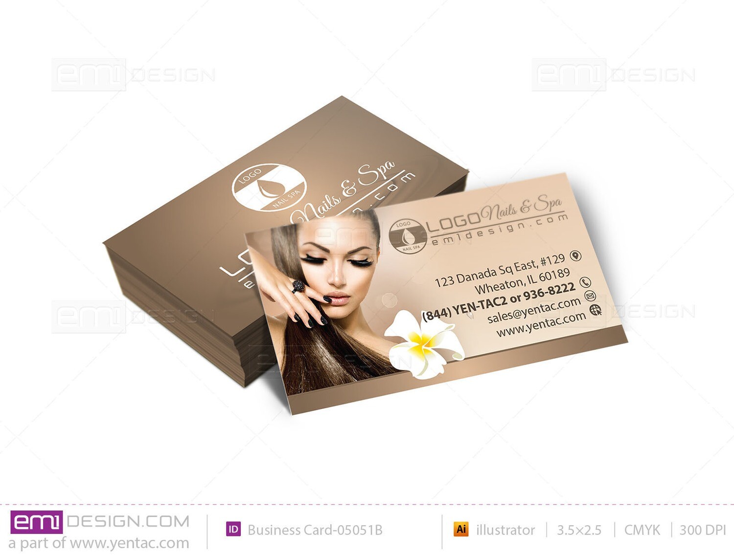 Business Card - Template buscard-05051B