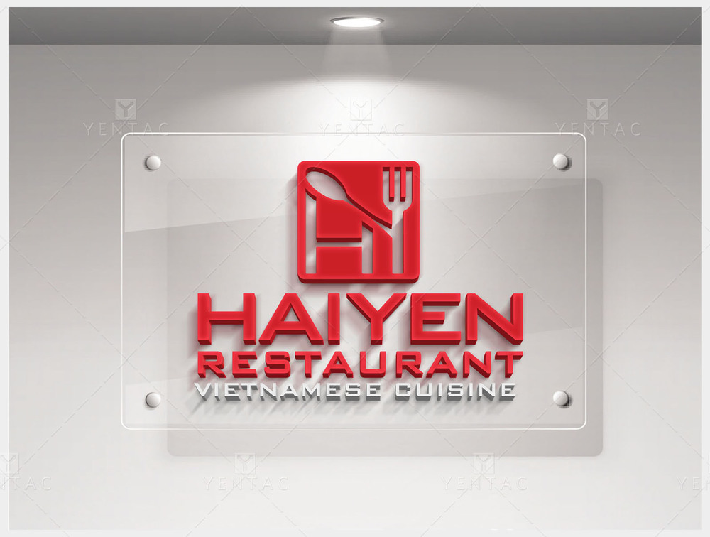 Logo & Signage Design - Restaurant #1003 Hai Yen