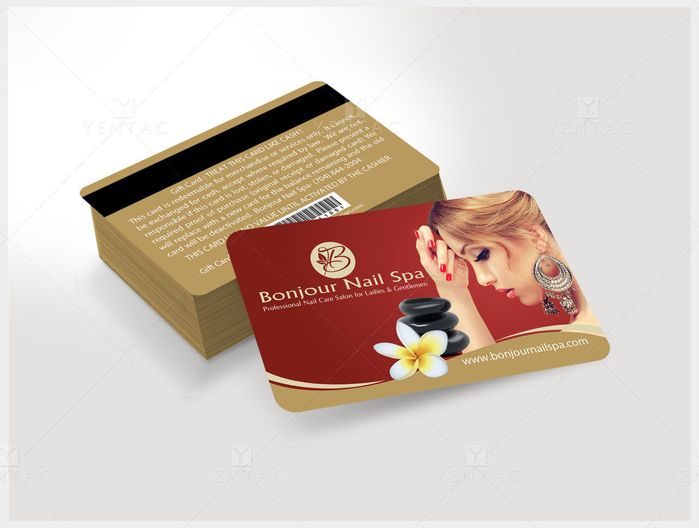 Plastic Gift Card - Template GCD-05070