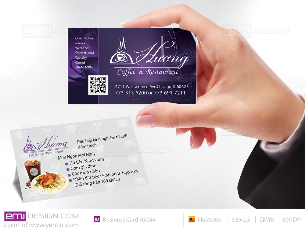 Business Card - Templates buscard-05044