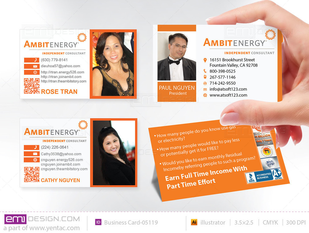 Business Card - Templates buscard-05119