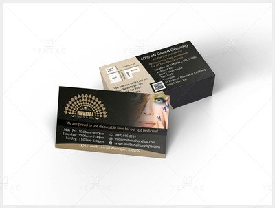 Business Card - Nail Salon #5010 Revital Brand