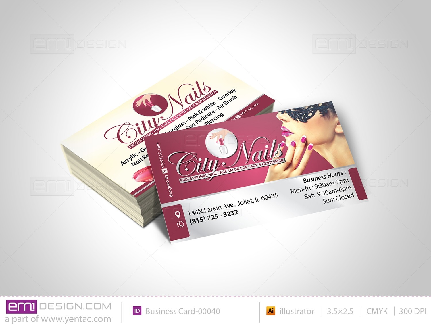 Business Card - Template - buscard-05108B