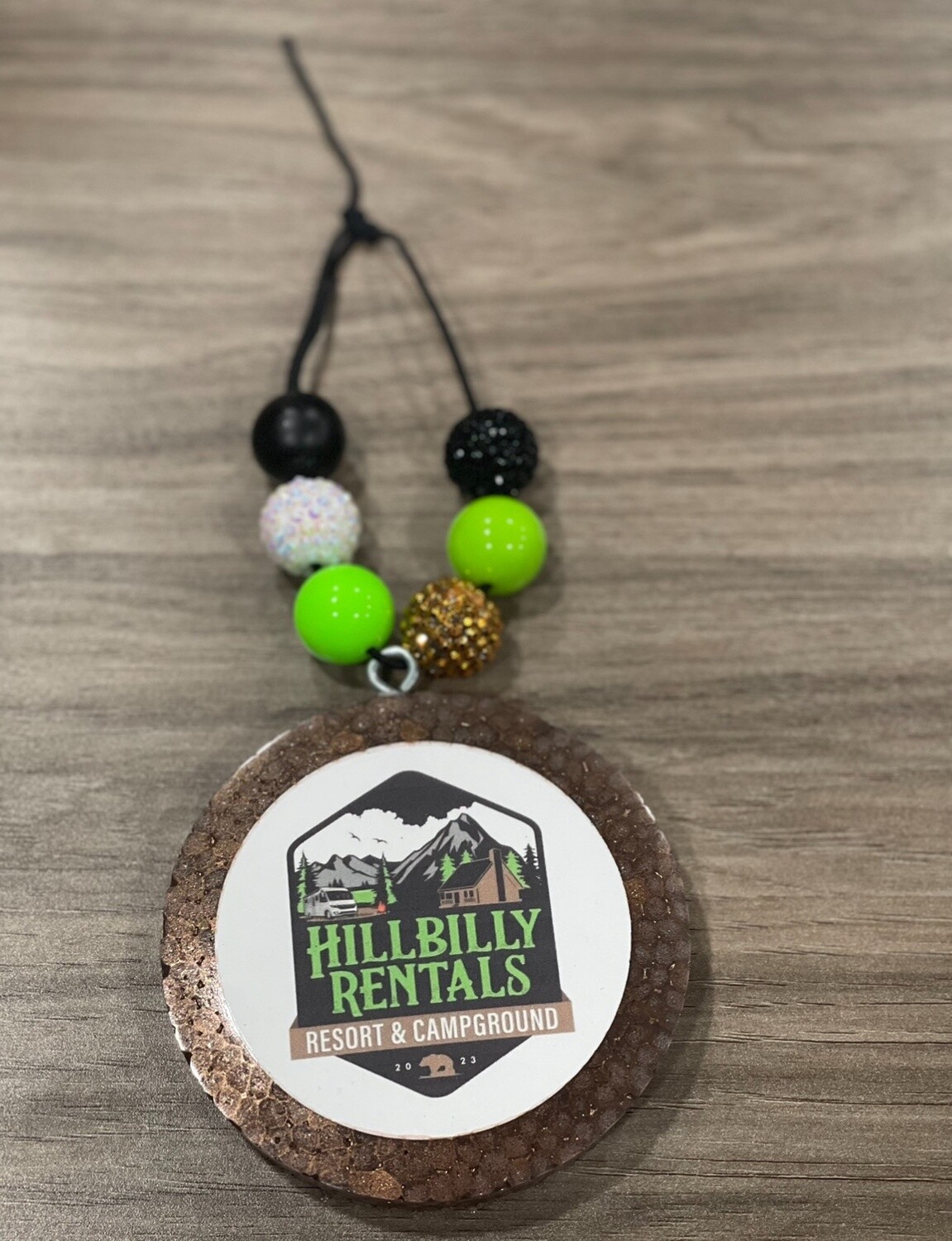 Hillbilly Rentals Freshie, SCENT: Vanilla, Beads: Beads