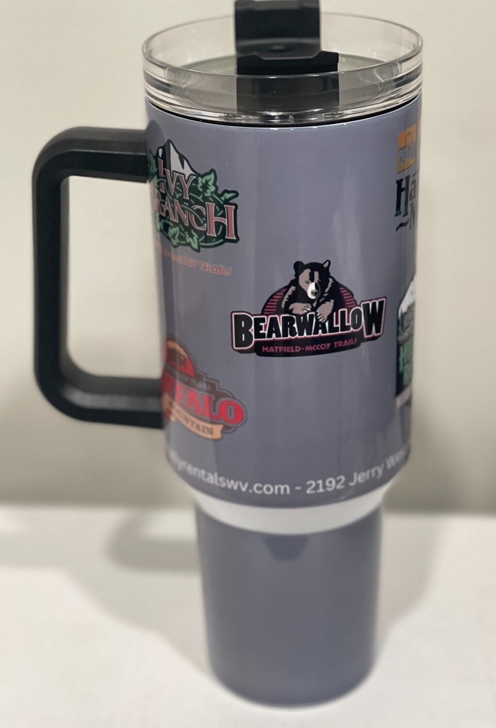40 OZ Hatfield McCoy Trail Tumblers