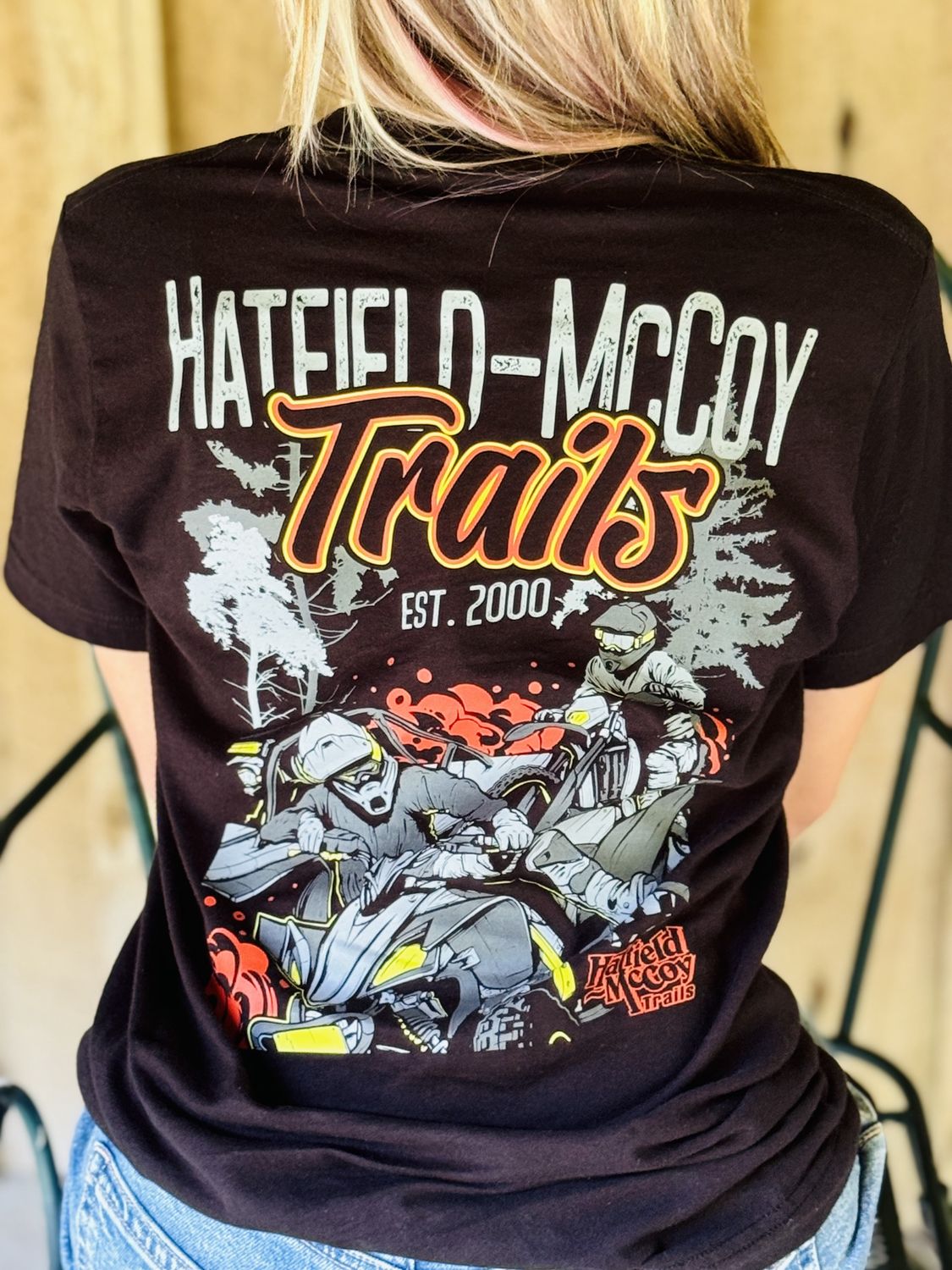 Hatfield McCoy Trails Black T-Shirt
