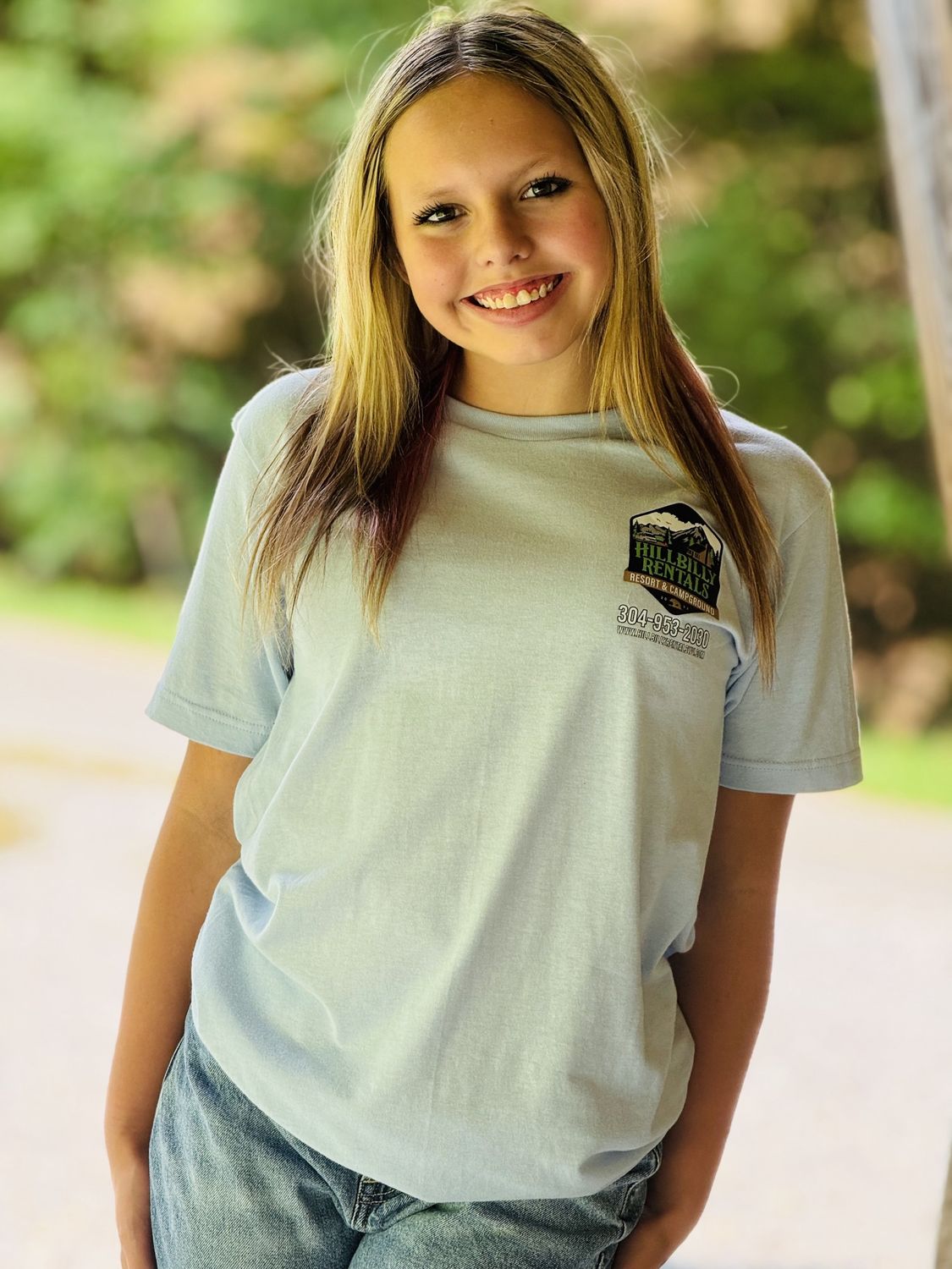 Hatfield McCoy Trails Light Blue T-Shirt