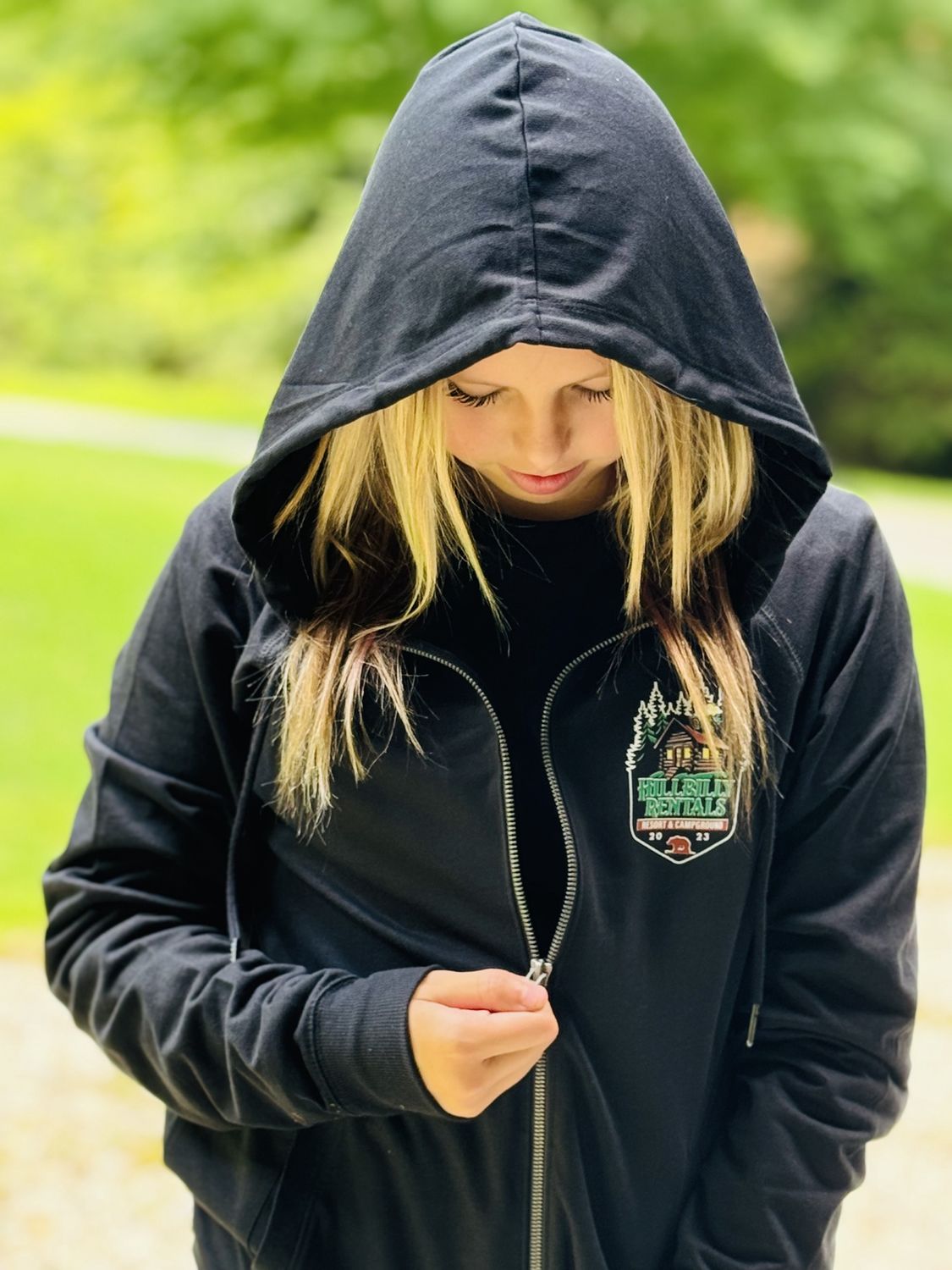 Hillbilly Rentals Zip Hoodie