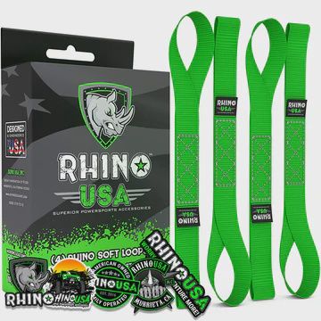 1.7&quot; X 17&quot; SOFT LOOP TIE-DOWN STRAPS (4 PACK)