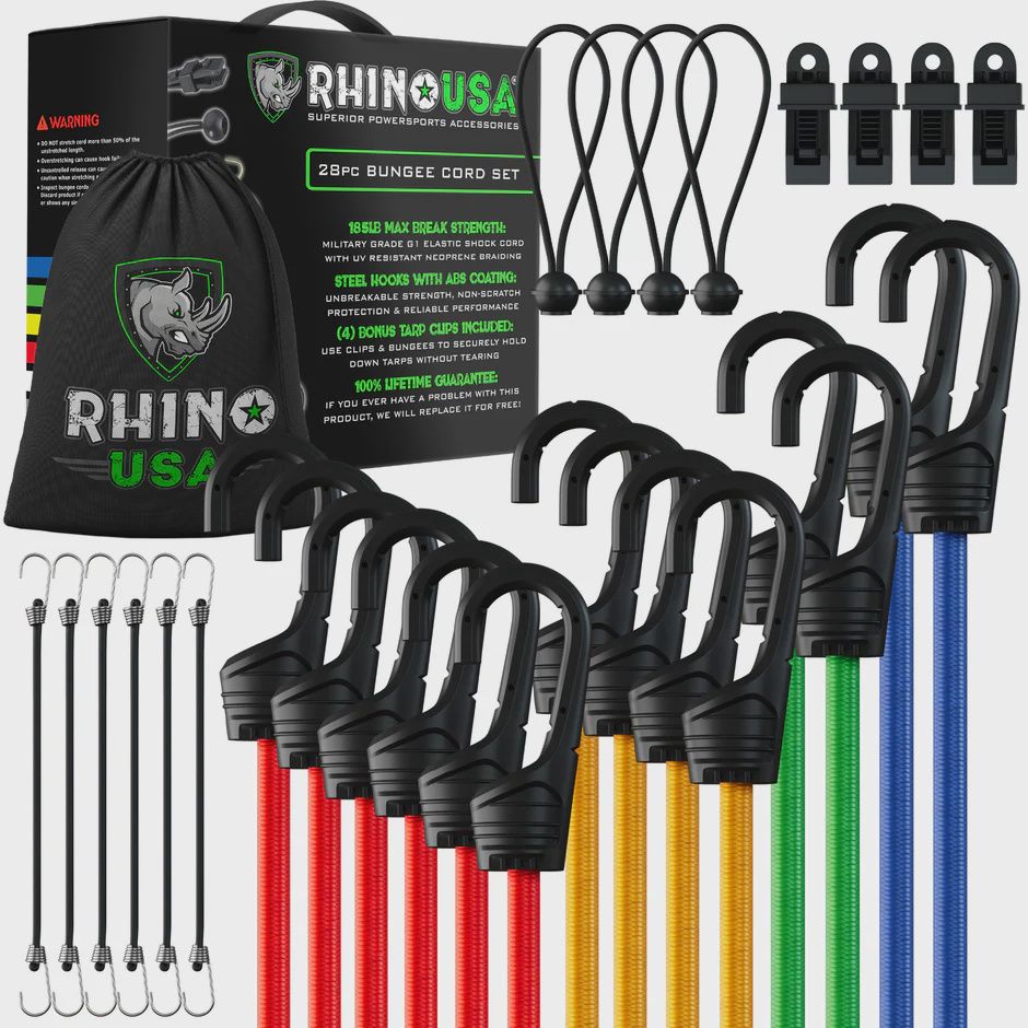 28 PIECE BUNGEE CORD SET