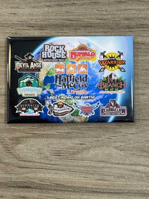 Hatfield McCoy Trail Magnets