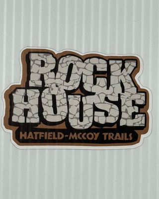 Hatfield McCoy Trails Logo Sticker Decals